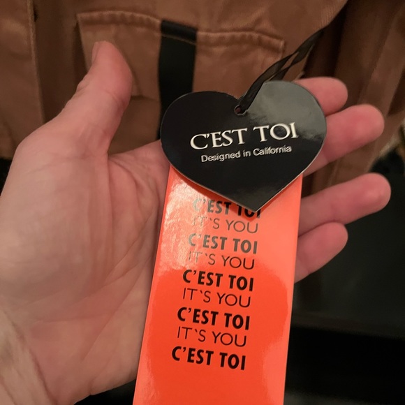 C’est Toi cropped utility jacket, NWT - Picture 3 of 3